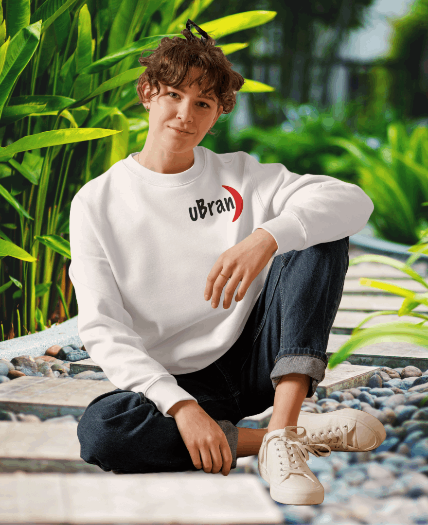 Dynamic Eco Sweatshirt (White)
