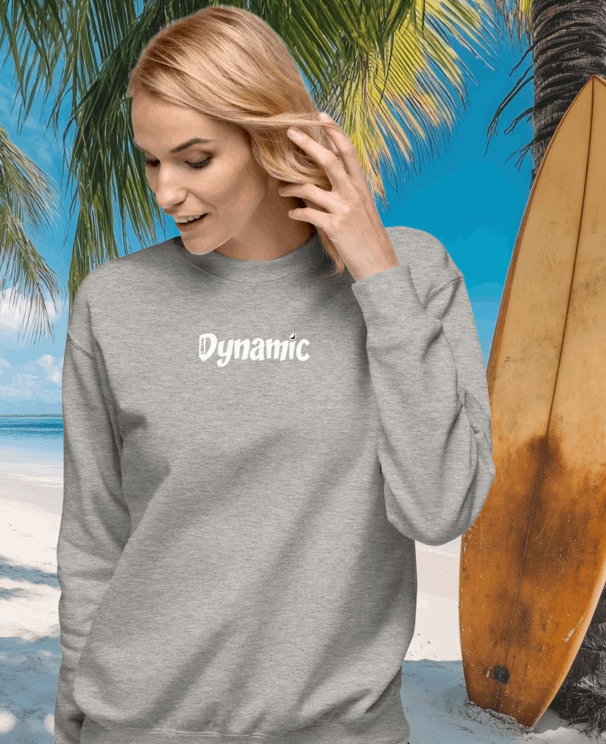 Dynamic Moon Classic Sweatshirt (Carbon Grey)