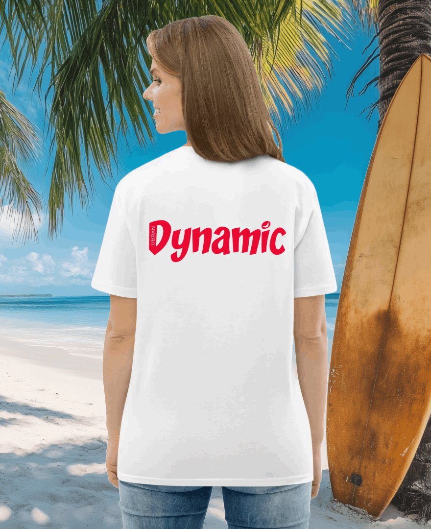 Dynamic Moon Eco T-Shirt (Crimson)