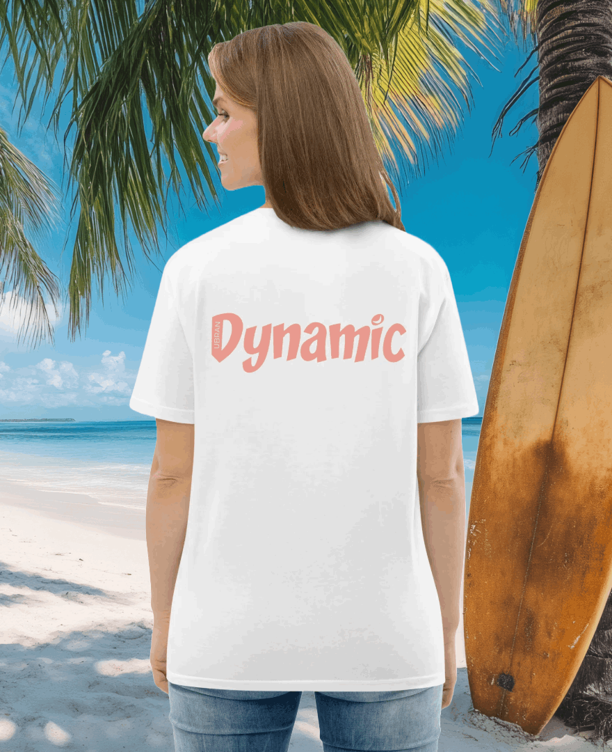 Dynamic Moon Eco T-Shirt (Rose Bud)