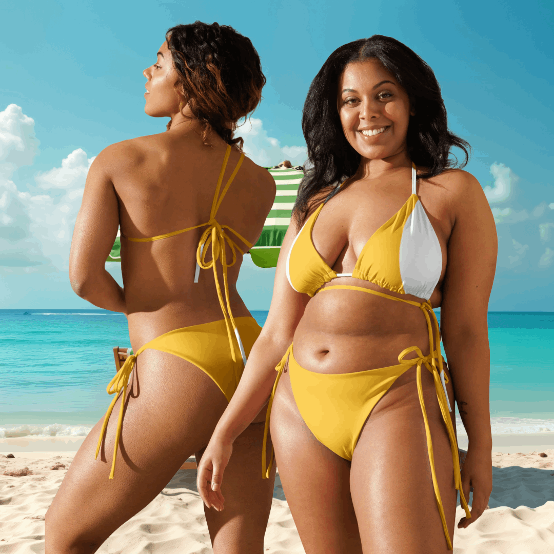 Dynamic String Bikini (Yellow)