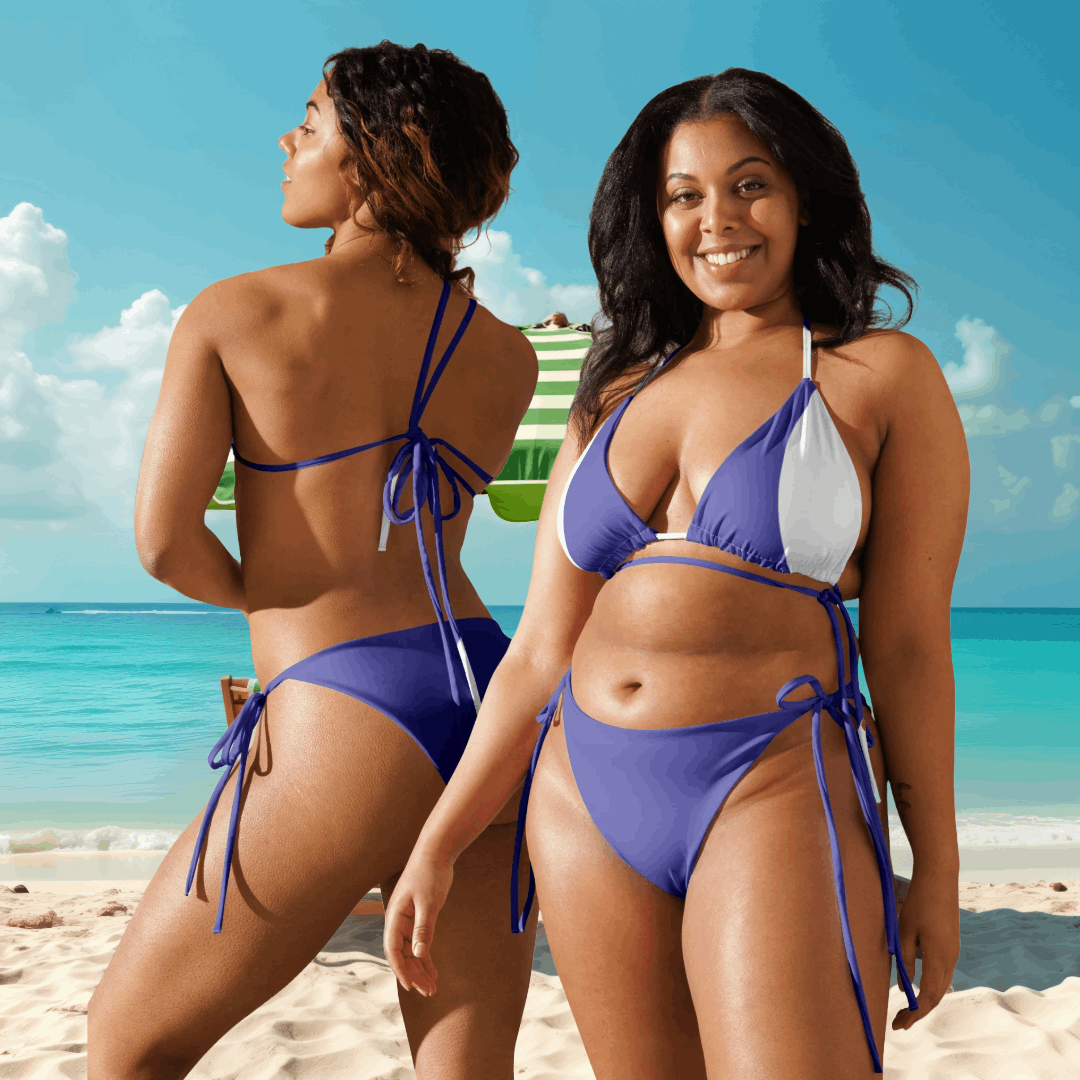 Dynamic String Bikini (Purple)