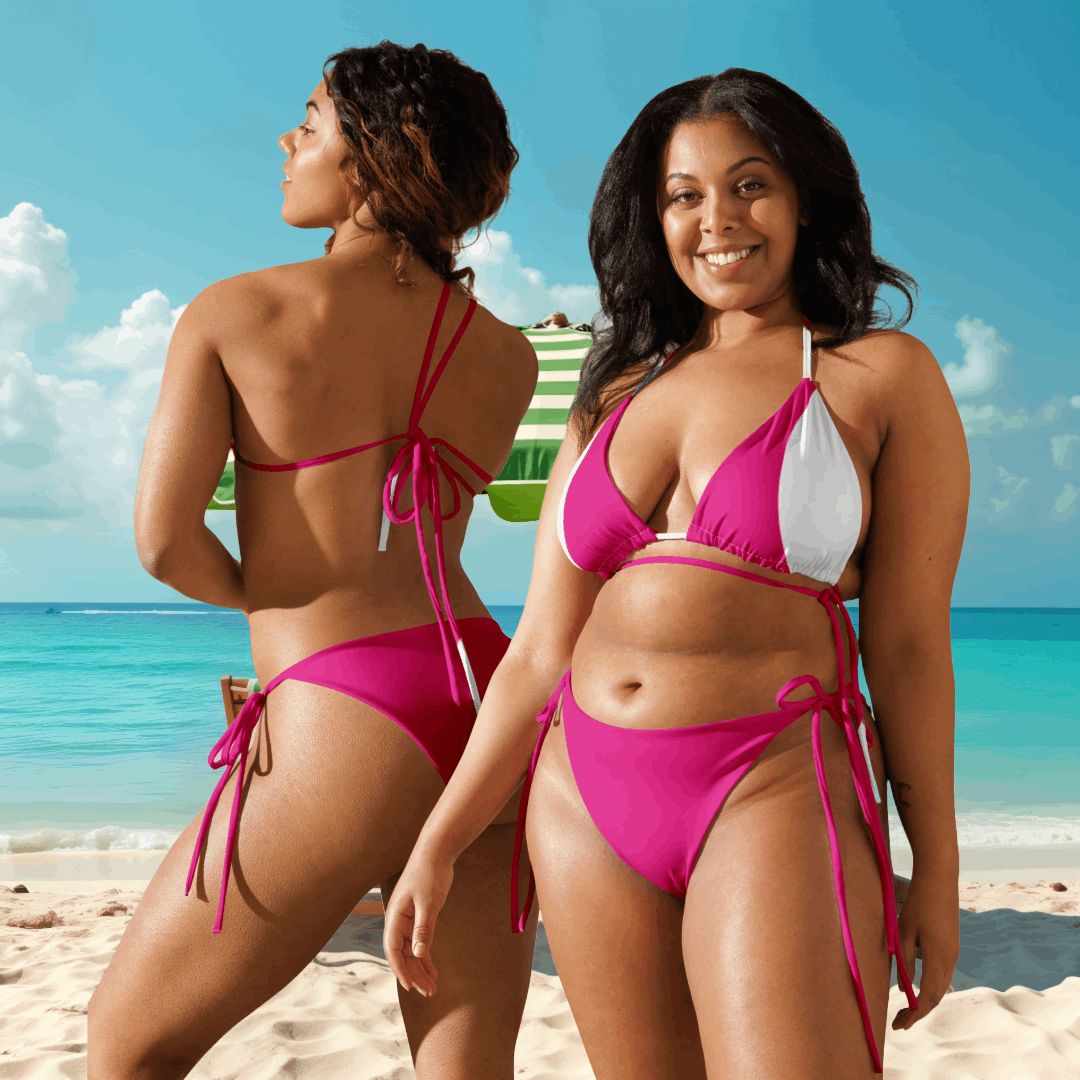 Dynamic String Bikini (Pink)