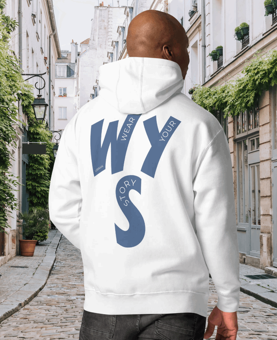Men's Wear Your Story Premium Hoodie (Kashmir Blue)