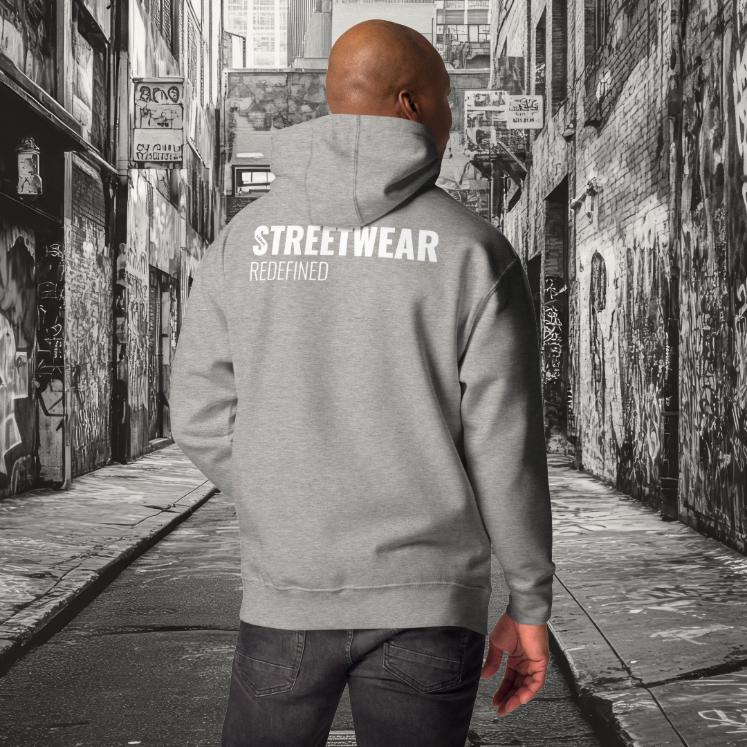 Men's Stylish Hoodie Carbon Grey – Streetwear Redefined - Main