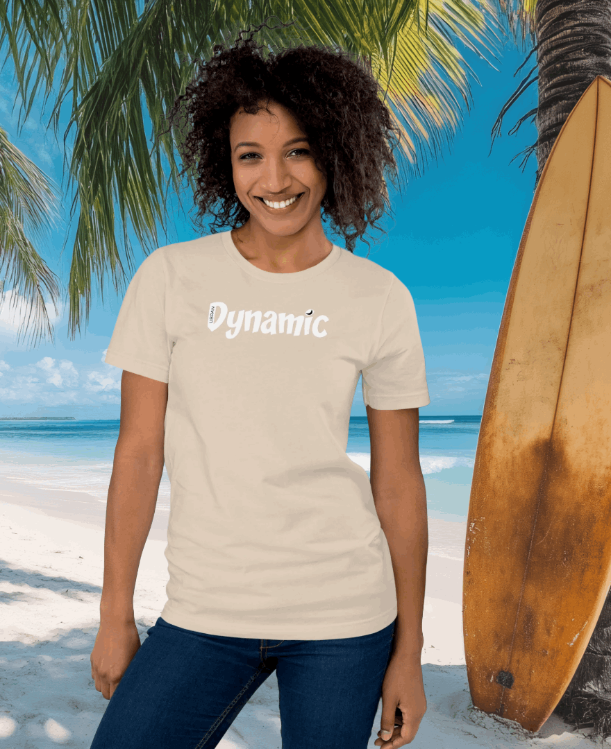 Women's Dynamic Moon Staple T-Shirt (Soft Cream)