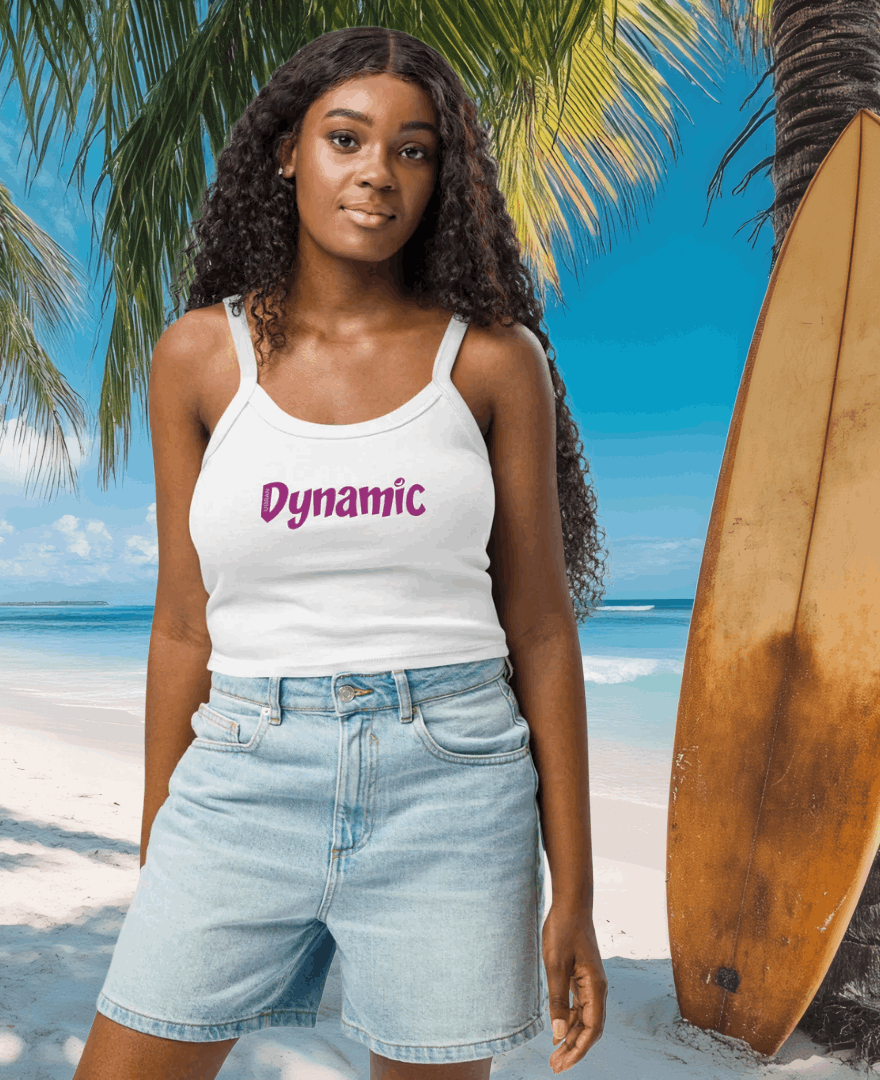 Women’s Micro-rib Tank Top (Red Violet)