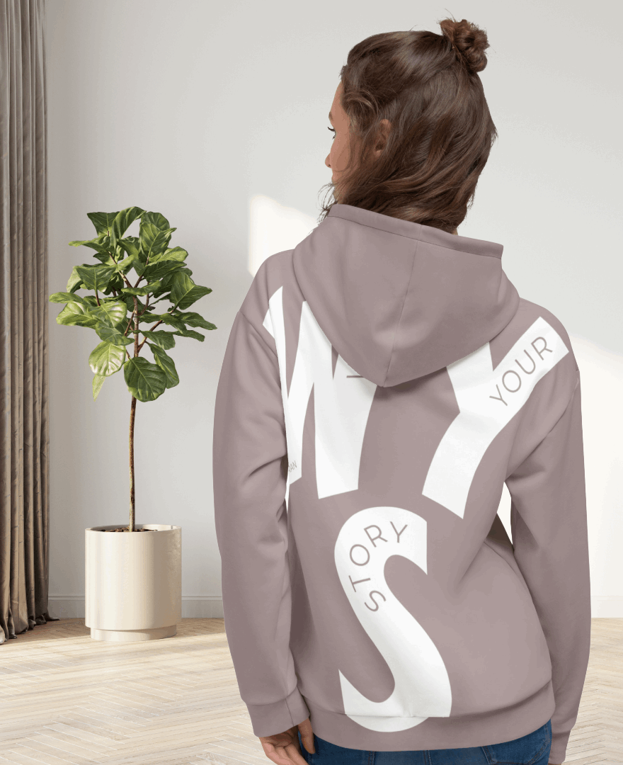 Women's Wear Your Story Premium Hoodie (Careys Pink & White Logo)