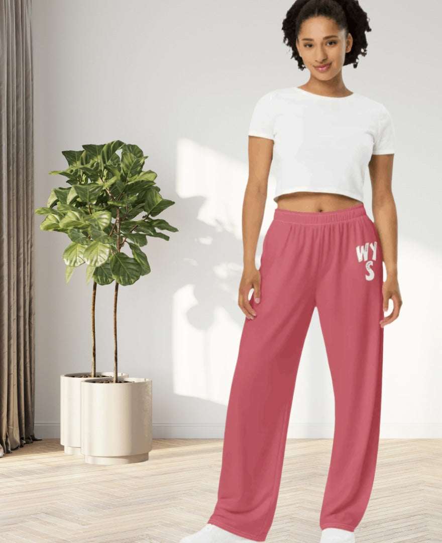 Women's Wear Your Story Wide-leg Pants (Cabaret)