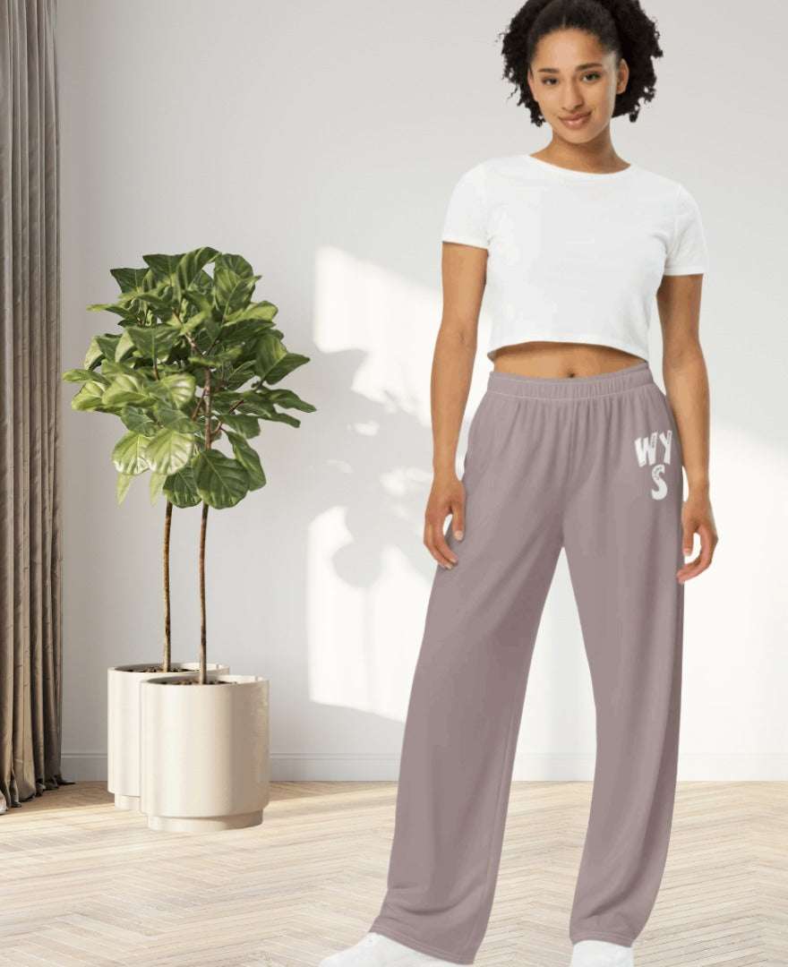Women's Wear Your Story Wide-leg Pants (Careys Pink)