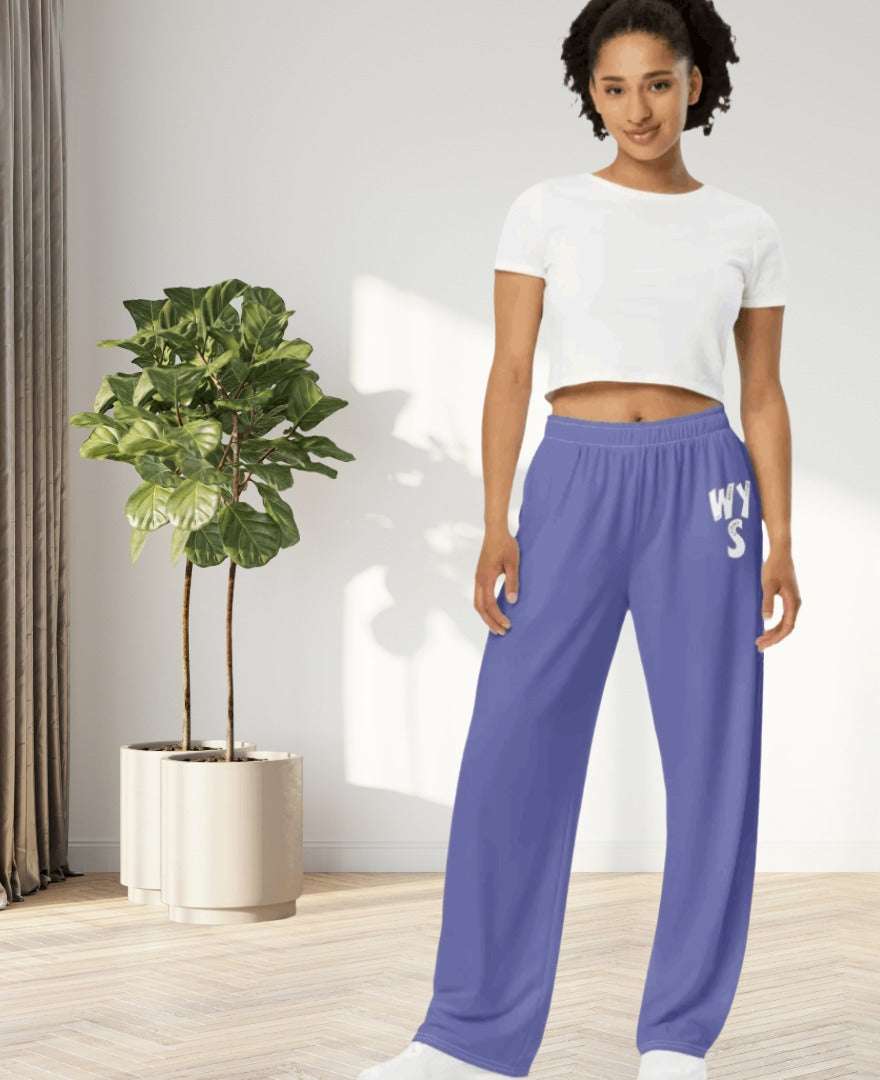 Women's Wear Your Story Wide-leg Pants (Chetwode Blue)