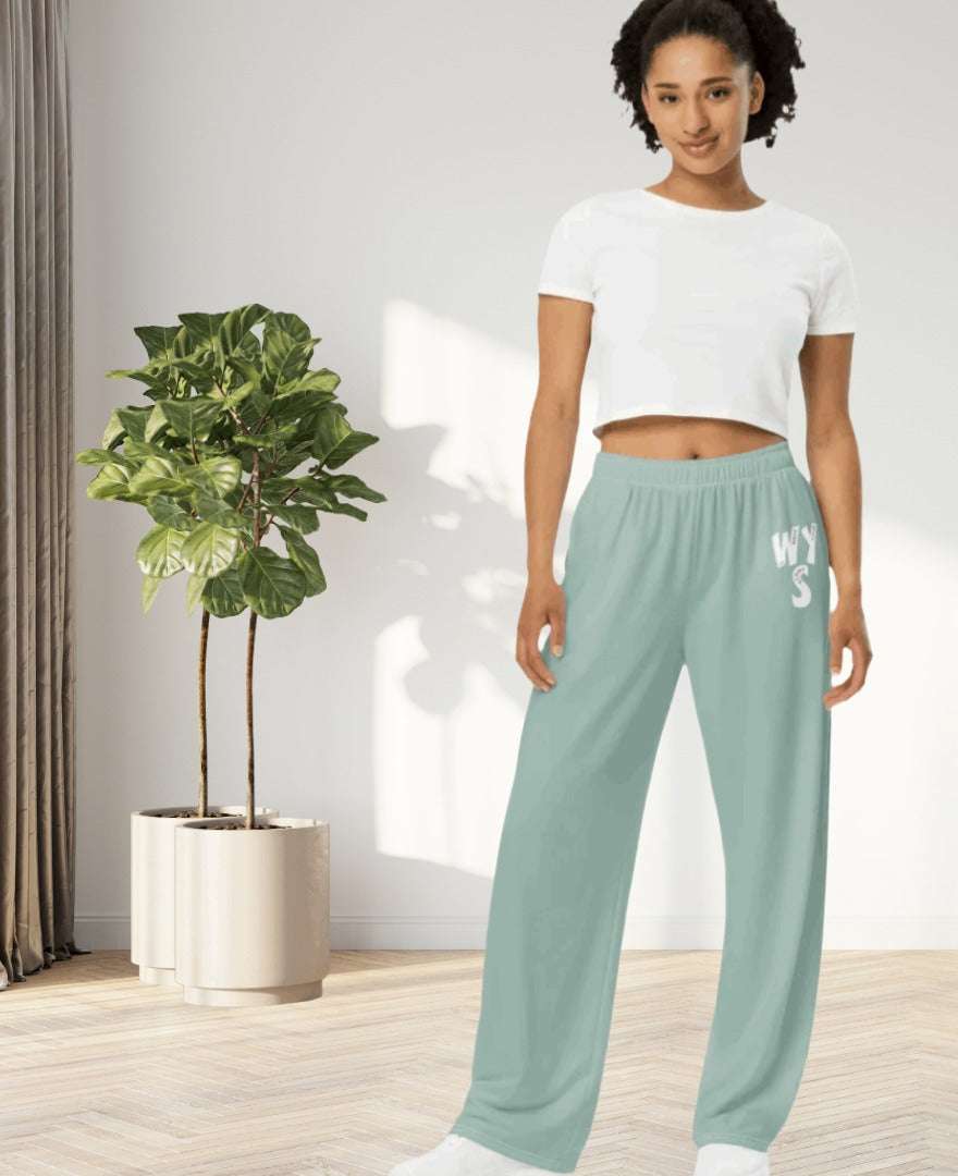 Women's Wear Your Story Wide-leg Pants (Opal)