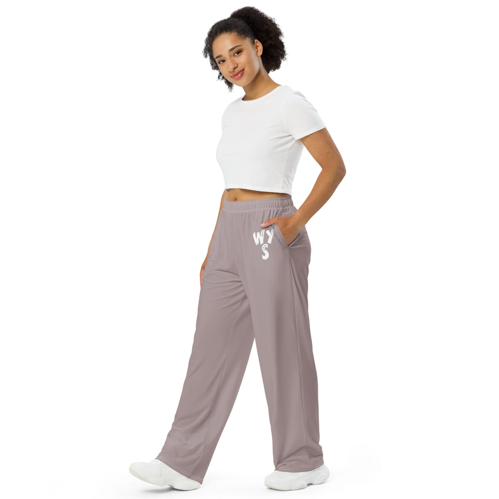 Women's Wear Your Story Wide-leg Pants (Careys Pink) - Left