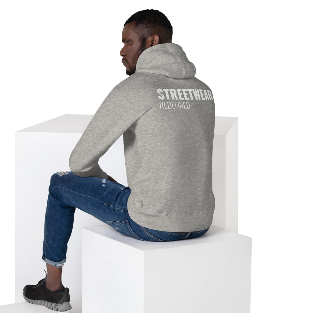 Men's Stylish Hoodie Carbon Grey – Streetwear Redefined - Back