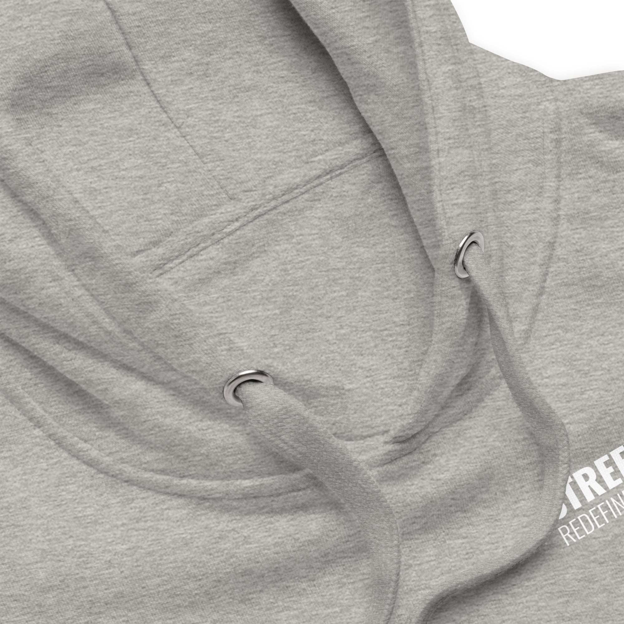 Men's Stylish Hoodie Carbon Grey – Streetwear Redefined - Close Up