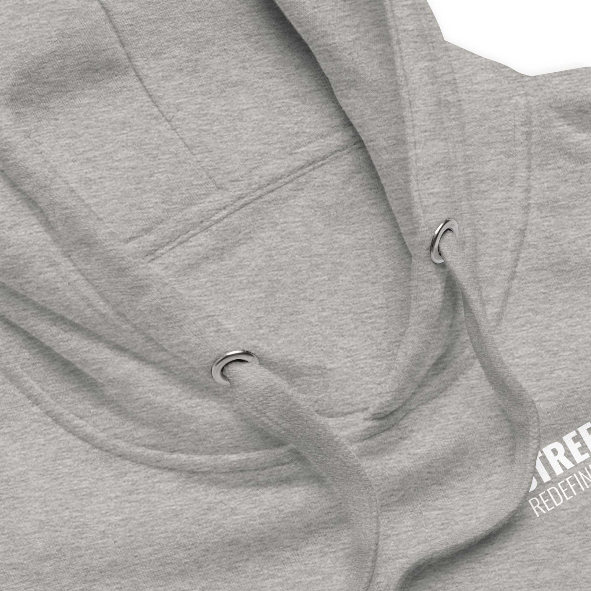 Men's Stylish Hoodie Carbon Grey – Streetwear Redefined - Close Up