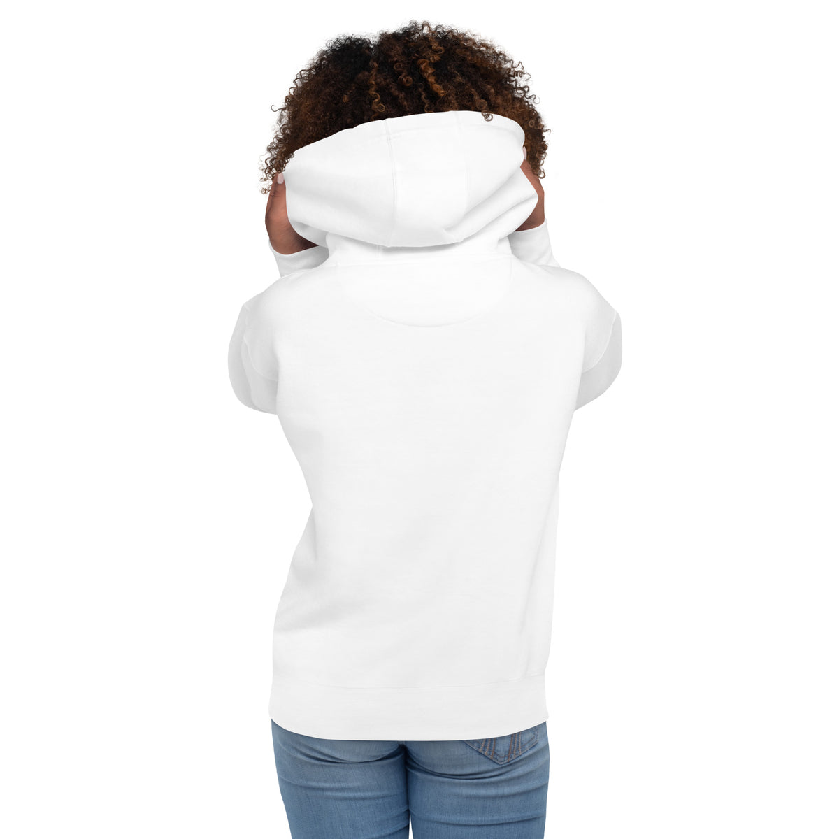 Women's Wear Your Story Premium Hoodie (Cabaret) - Back View