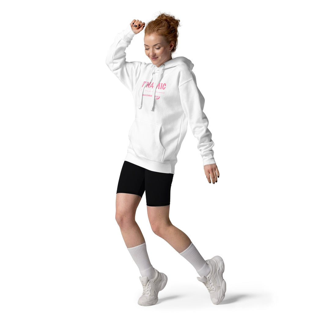 Dynamic Est. 2025 Heritage Eco Hoodie (Tickle Me Pink)