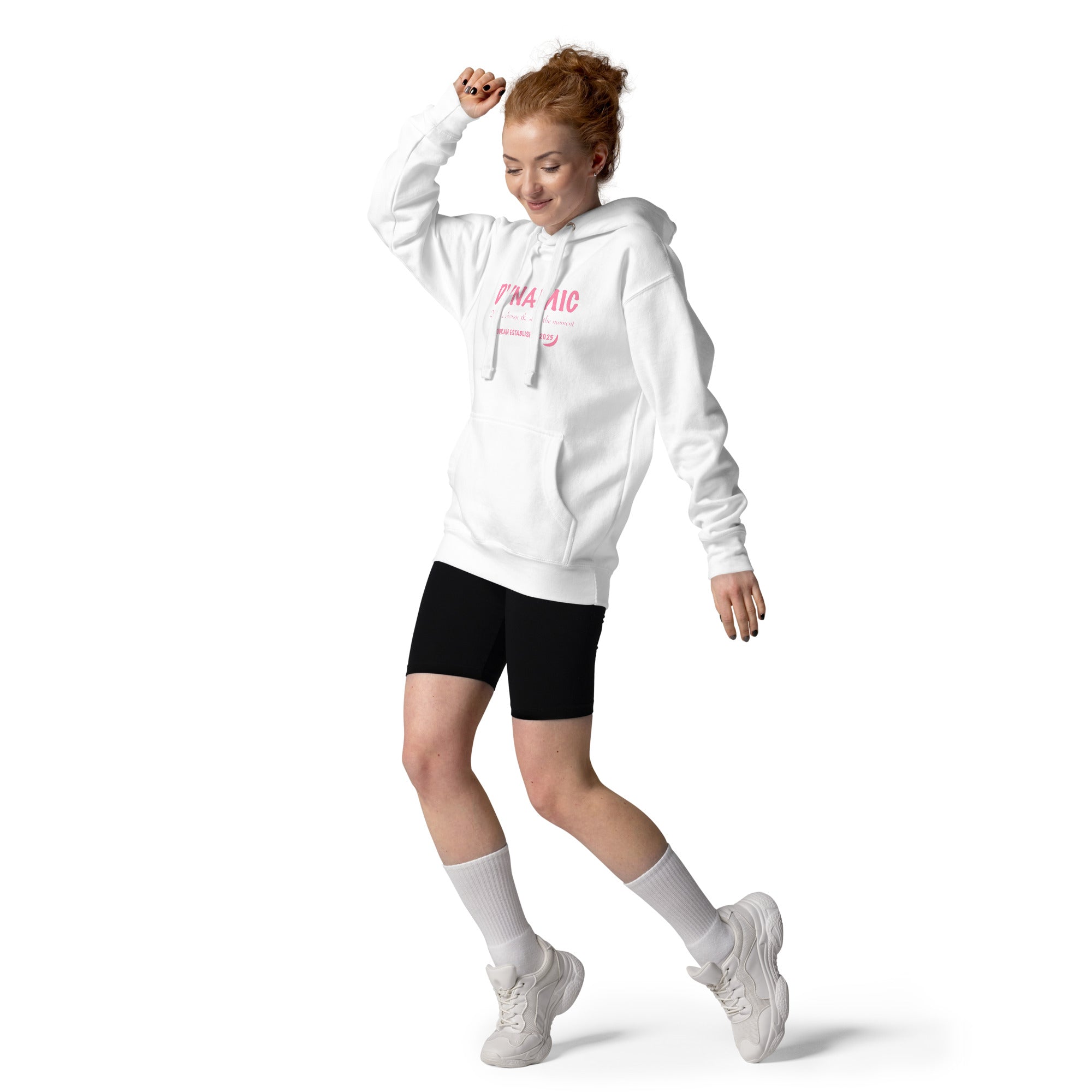 Dynamic Est. 2025 Heritage Eco Hoodie (Tickle Me Pink)