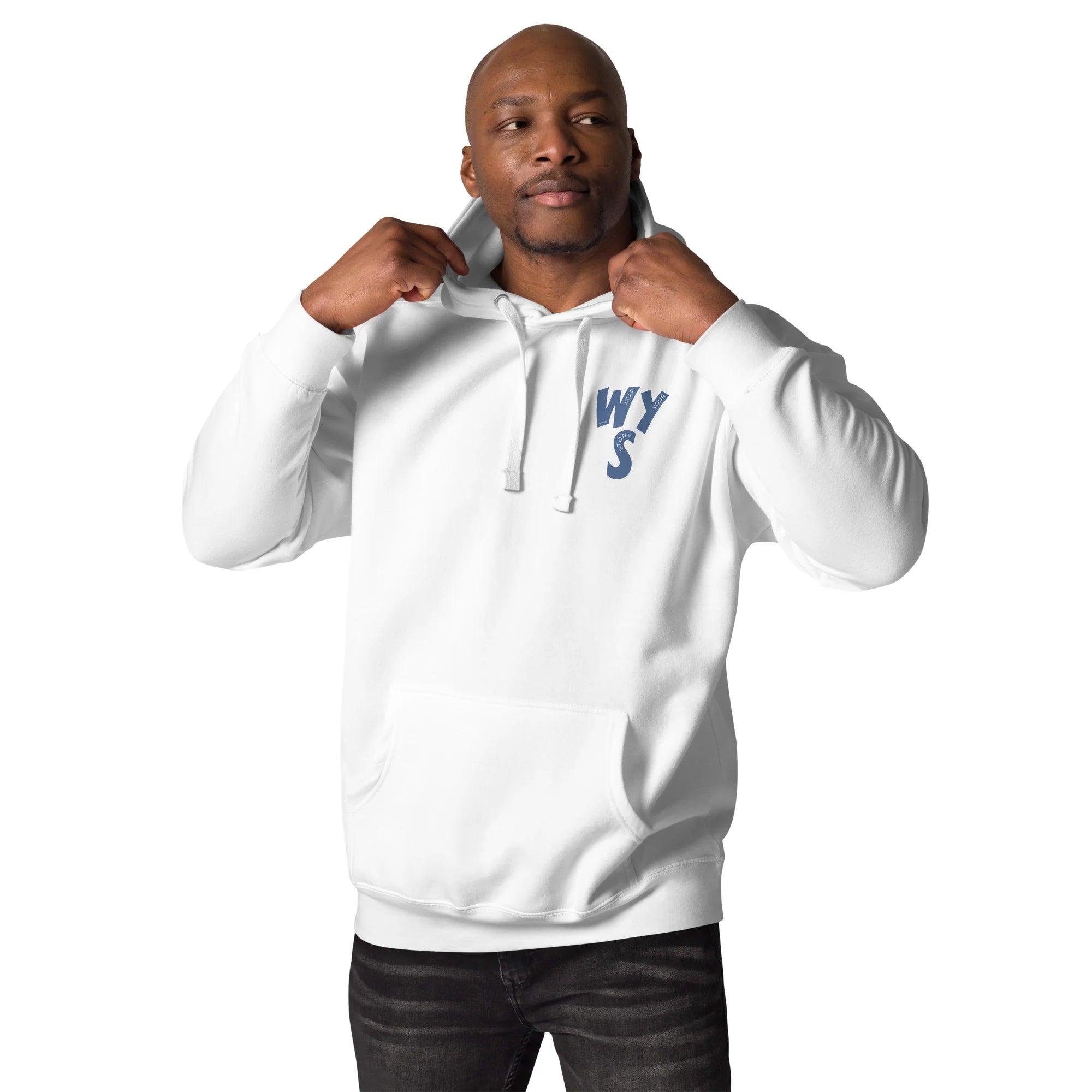 Men's Wear Your Story Premium Hoodie (Kashmir Blue)