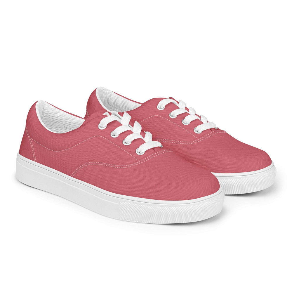 Lace Up Canvas Shoes Cabaret - Right Side
